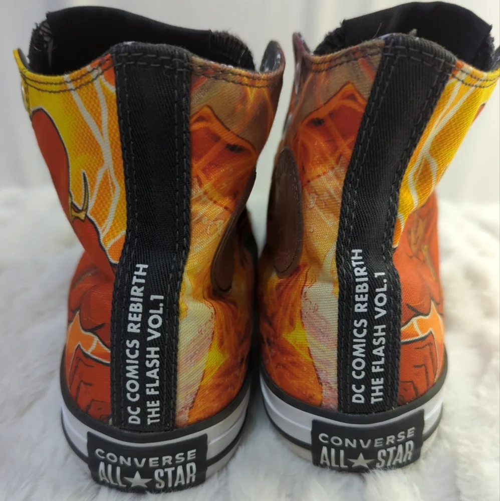 Converse All Stars DC Comics Rebirth, The Flash Vol. 1‎ Women's Size 8 Mens 6